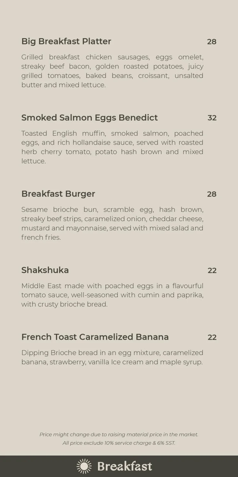 Giggles Gastro Food Menu