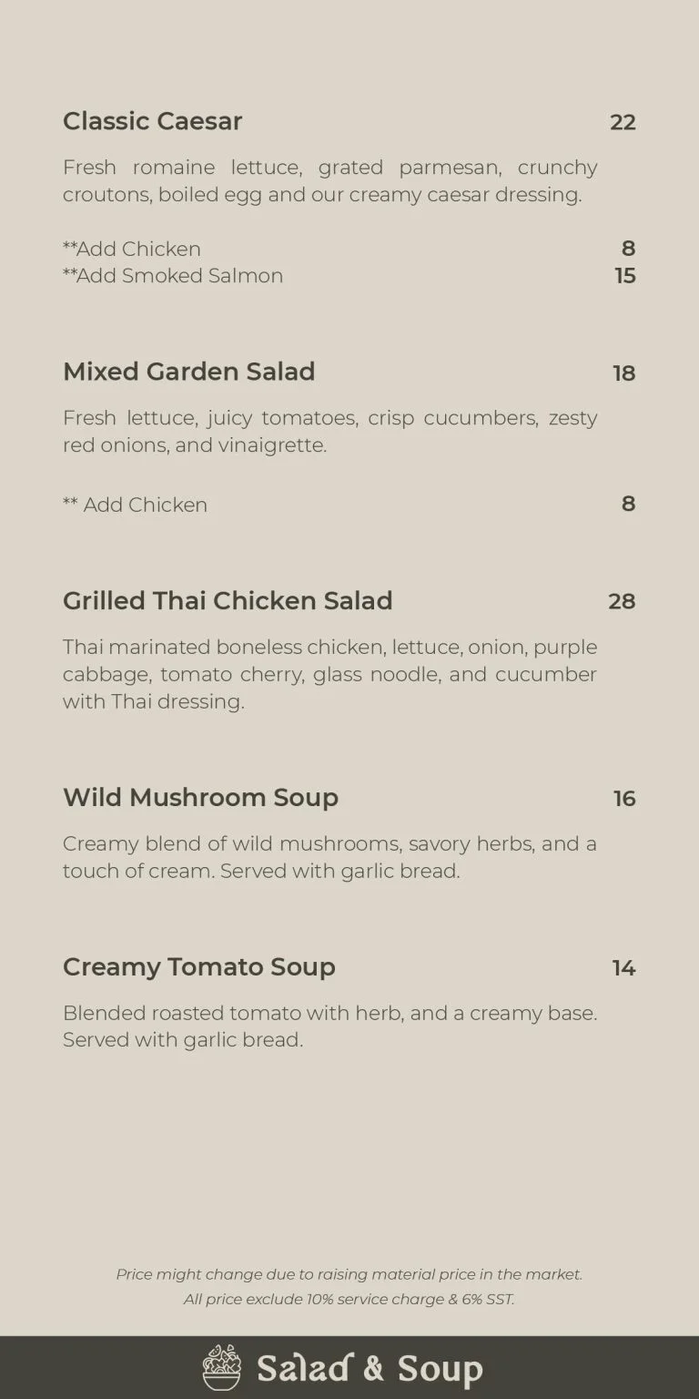 Giggles Gastro Food Menu
