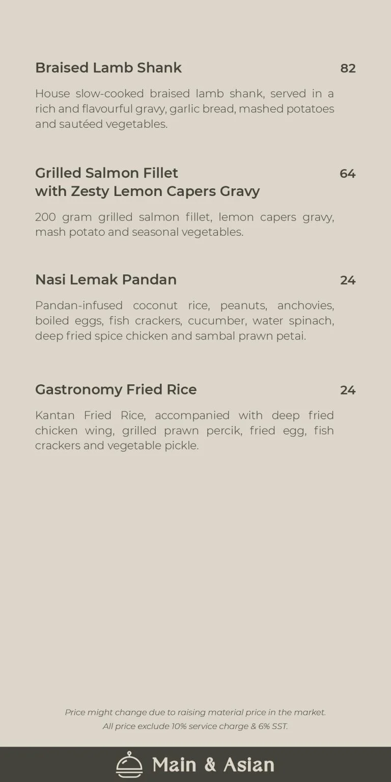 Giggles Gastro Food Menu